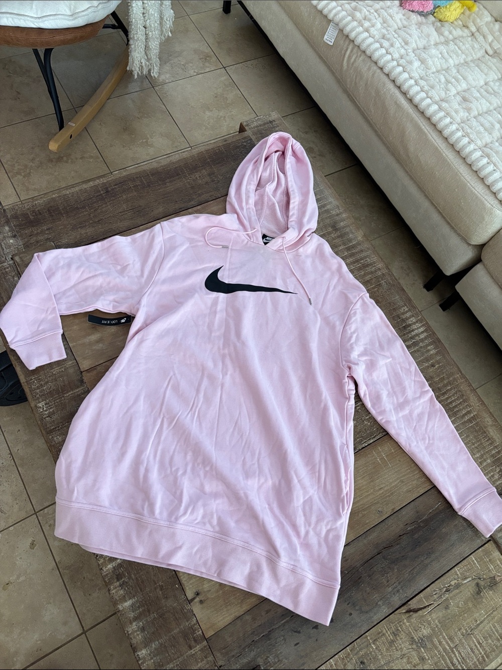 Nike Hoodie w/side Pockets Loose Fit NWT